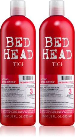 TIGI Bed Head Urban Antidotes Resurrection επωφελής συσκευασία (για αδύναμα, ταλαιπωρημένα μαλλιά ) για γυναίκες