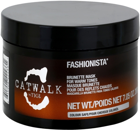 TIGI Catwalk Fashionista Maske für einen warmen Farbton brauner Haare