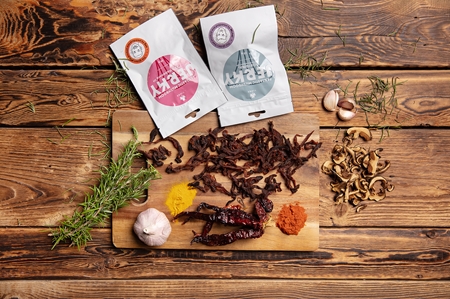Timba Fantastic Mushroom Jerky Original with Himalayan Salt rostlinné jerky