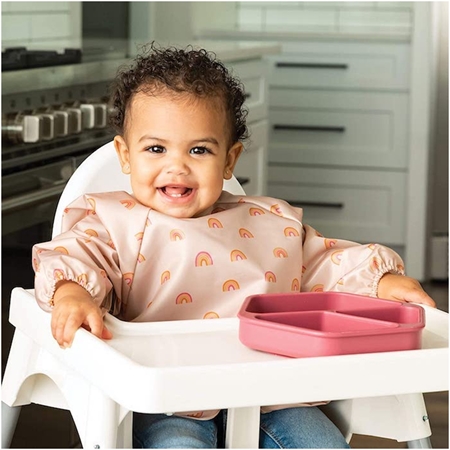 Tiny Twinkle Silicone Plate plato con compartimentos