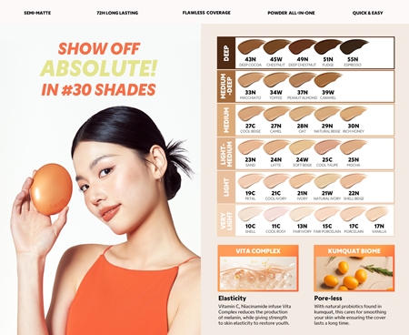 TIRTIR Mask Fit AI Filter Cushion Long-Lasting Foundation Cushion with matt effect