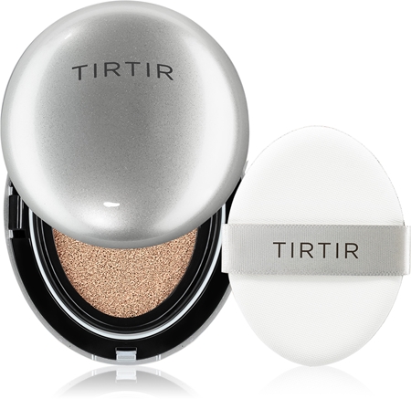 TIRTIR Mask Fit Aura Cushion drėkinamasis makiažo pagrindas kempinėlėje skaistinamojo poveikio