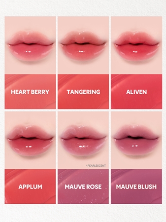TIRTIR Waterism Glow Tint Ilgnoturīgs lūpu spīdums mazā iepakojumā