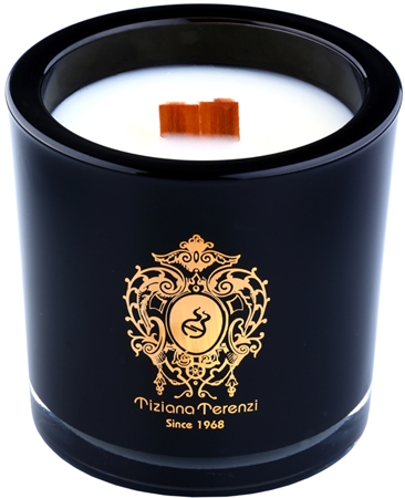 Tiziana Terenzi Black Laudano Nero scented candle with cap