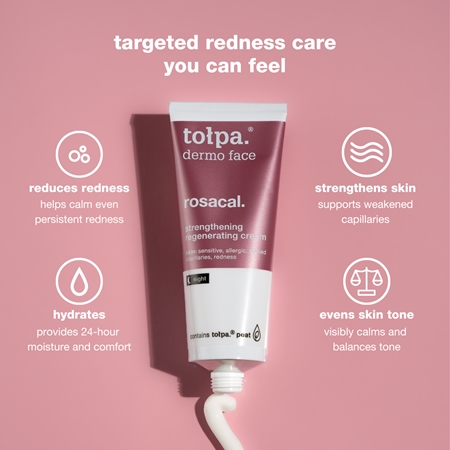 Tołpa Dermo Face Rosacal Regenerating Night Cream for sensitive, redness-prone skin
