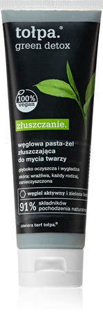 Tołpa Green Detox pasta de limpeza com efeito lifting