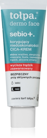 Tołpa Dermo Face Sebio + creme leve contra imperfeições de pele