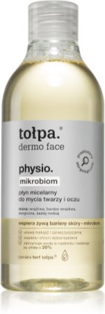 Tołpa Physio Mikrobiom água micelar de limpeza para rosto e olhos