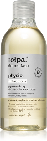 Tołpa Physio Mikrobiom oczyszczający płyn micelarny do twarzy i okolic oczu