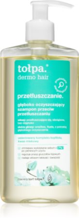 Tołpa Dermo Hair σαμπουάν για βαθύ καθαρισμό για λιπαρά μαλλιά