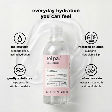 Tołpa Authentic Facial Tonic lotion tonique visage peaux sensibles