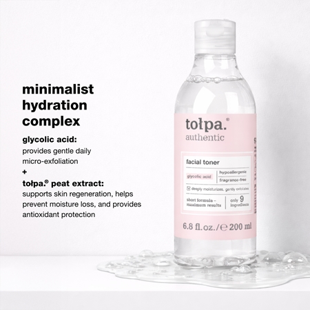 Tołpa Authentic Facial Tonic lotion tonique visage peaux sensibles
