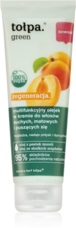 Tołpa Green Regeneration Feuchtigkeit spendendes und nährendes Haaröl in der Creme