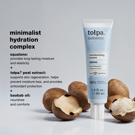 Tołpa Authentic Moisturized Skin Cream Deep Moisturizing Cream for dry skin