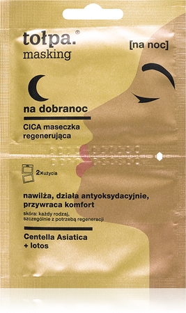 Tołpa Masking máscara regeneradora para a noite