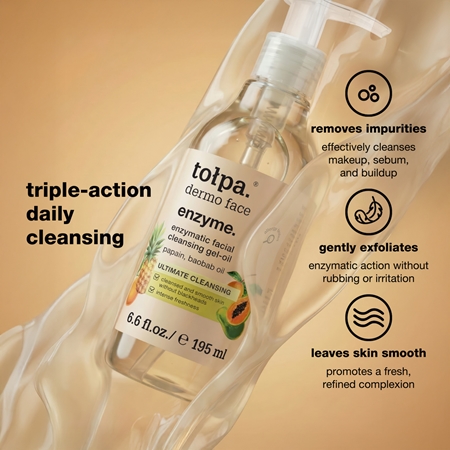 Tołpa Dermo Face Enzyme čistiaci olejový gél na tvár