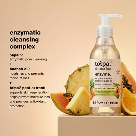 Tołpa Dermo Face Enzyme čistiaci olejový gél na tvár