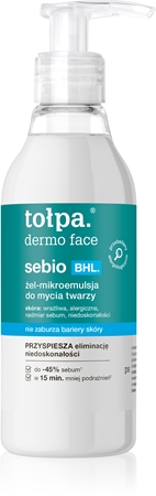 Tołpa Dermo Face Sebio BHL mycí gel na obličej