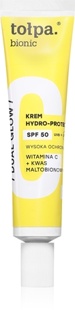 Tołpa Bionic Dual Glow aufhellende Crem SPF 50