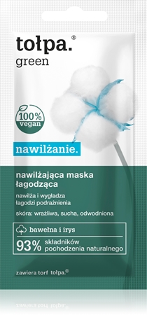 Tołpa Green Moisturizing vlažilna maska za obraz