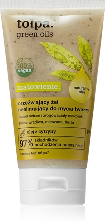 Tołpa Green Oils čisticí pleťový peeling