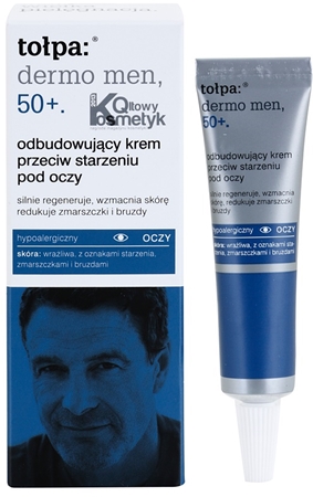 Tołpa Dermo Men 50+ krem przeciwzmarszczkowy do okolic oczu
