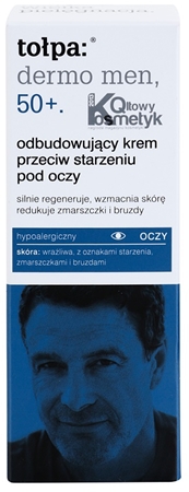 Tołpa Dermo Men 50+ krem przeciwzmarszczkowy do okolic oczu