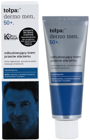 Tołpa Dermo Men 50+ odnawiający krem przeciwzmarszczkowy