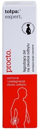 Tołpa Expert Procto żel łagodzący do okolic odbytu