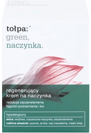 Tołpa Green Capillary regenerační krém na rozšířené a popraskané žilky