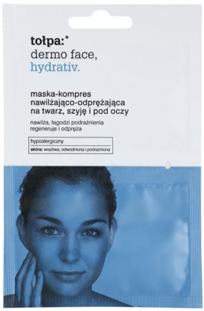 Tołpa Dermo Face Hydrativ intenzív hidratáló maszk az arcra és a szem környékére