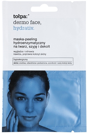 Tołpa Dermo Face Hydrativ máscara enzimática com efeito peeling com efeito hidratante