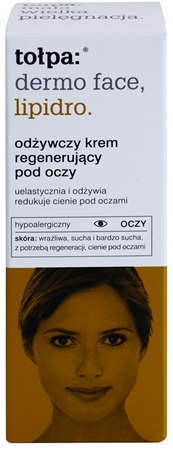 Tołpa Dermo Face Lipidro creme regenerador para os olhos antirrugas e anti-olheiras