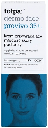 Tołpa Dermo Face Provivo 35+ crema rejuvenecedora para contorno de ojos