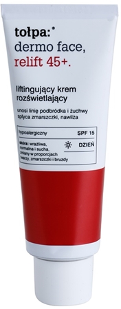 Tołpa Dermo Face Relift 45+ aufhellende Lifting-Creme LSF 15