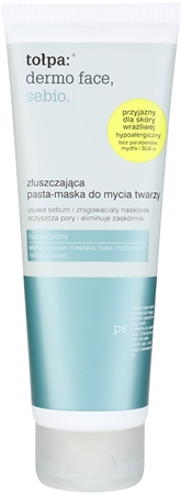 Tołpa Dermo Face Sebio maschera esfoliante per lisciare la pelle e ridurre i pori