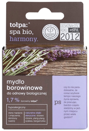 Tołpa Spa Bio Harmony sabonete com turfa