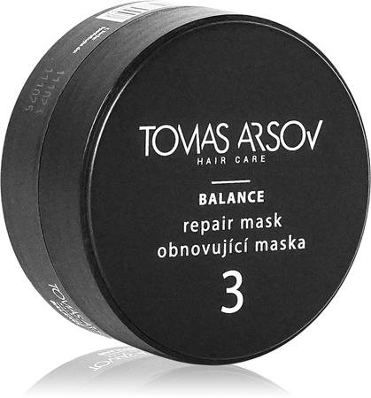 Tomas Arsov Balance Repair Mask hloubkově regenerační maska pro suché, poškozené a chemicky ošetřené vlasy
