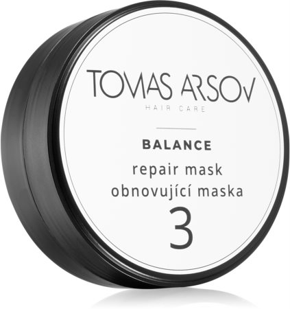 Tomas Arsov Balance Repair Mask hloubkově regenerační maska pro suché, poškozené a chemicky ošetřené vlasy