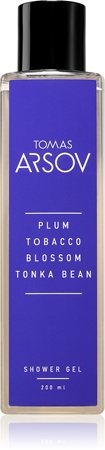 Tomas Arsov Plum Tobacco Blossom Tonka Bean parfumirani gel za prhanje