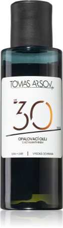 Tomas Arsov SPF olio trattante e abbronzante