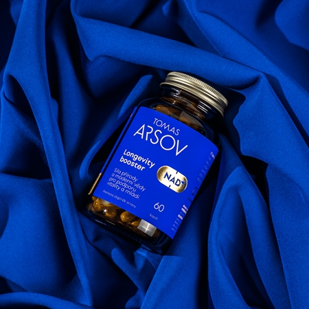Tomas Arsov Longevity Booster Nad+ kapsle pro udržení vitality