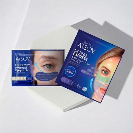 Tomas Arsov Longevity Hydrogel Eye patch Hydrogel-Pads gegen die Alterung