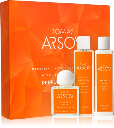 Tomas Arsov Mandarin Musk Mineral Notes σετ δώρου