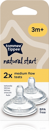 Tommee Tippee C2N Closer to Nature tetina de biberón 2 uds