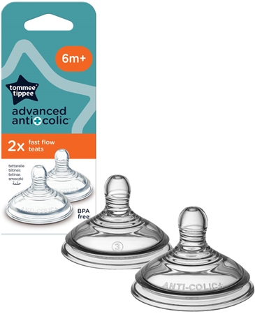 Tommee Tippee Closer To Nature Advanced Anti-colic Teat биберон за шише