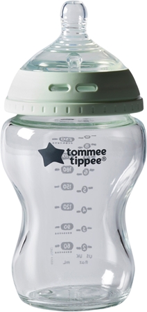 Tommee Tippee Closer To Nature Glass önsterilizáló cumisüveg