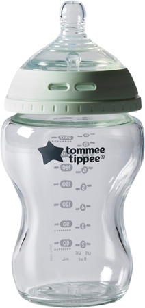 Tommee Tippee Closer To Nature Glass biberón autoesterilizador