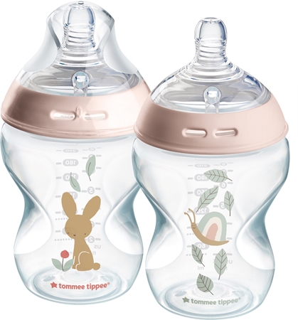 Tommee Tippee C2N Closer to Nature Girl пляшечка для годування 2 шт