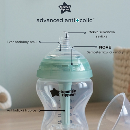 Tommee Tippee Advanced Anti-Colic baby bottle anti-colic